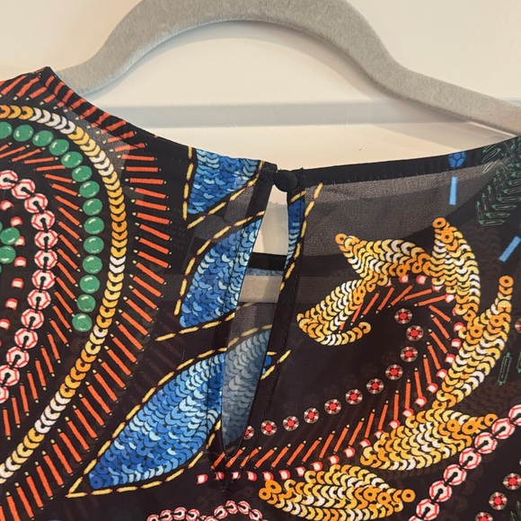 Vici Multicolor Patterned Blouse - Picture 3 of 5